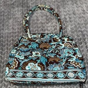 Vera Bradley retired print bowler bag